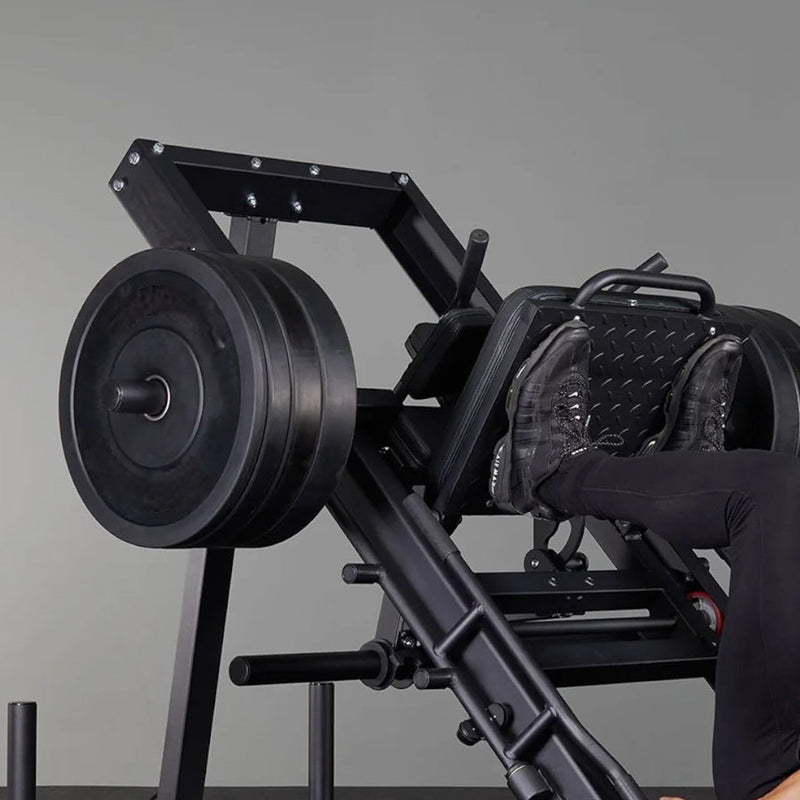 Commercial leg press and hack squat machine for home gym - view 2
