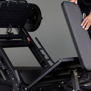 Commercial leg press and hack squat machine for home gym - view 4