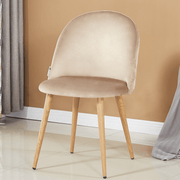 Lucia Dallas Dining Table and Chairs Set of 4 - an Oak Dining Table & Set of 4 Velvet Dining Chairs - image 31