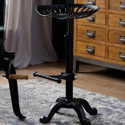 Adjustable Tractor Seat – Black – image 4
