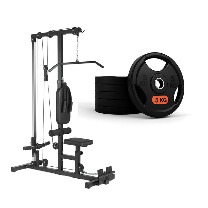 Cable machine power cage for home gym strength training - view 7
