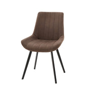 Malmo Coffee Dining Chair – Coffee – image 2