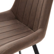 Malmo Coffee Dining Chair – Coffee – image 3