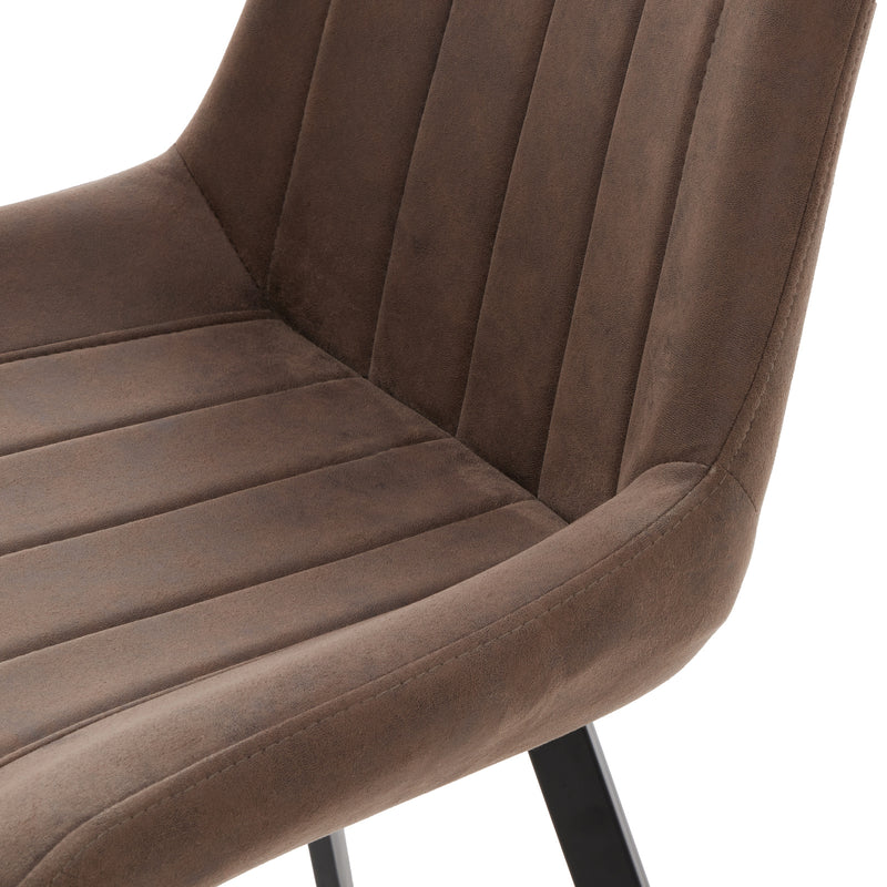 Malmo Coffee Dining Chair – Coffee – image 3