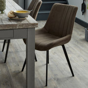 Malmo Coffee Dining Chair – Coffee – image 1