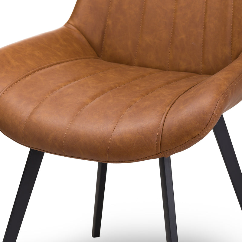 Malmo Tan Dining Chair – Brown – image 4
