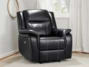Galaxy Tech Electric Recliner Armchair: USB Ports,  Leather - image 4