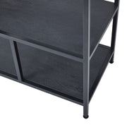 Large Black Multi Shelf Unit – Black – image 4