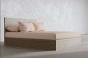 Bamboo Fitted Sheet - Vintage Pink
