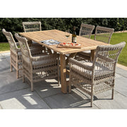 Provence Collection Outdoor Dining Chair – Beige – image 3