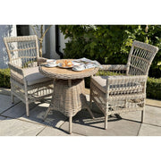 Provence Collection Outdoor Dining Chair – Beige – image 4
