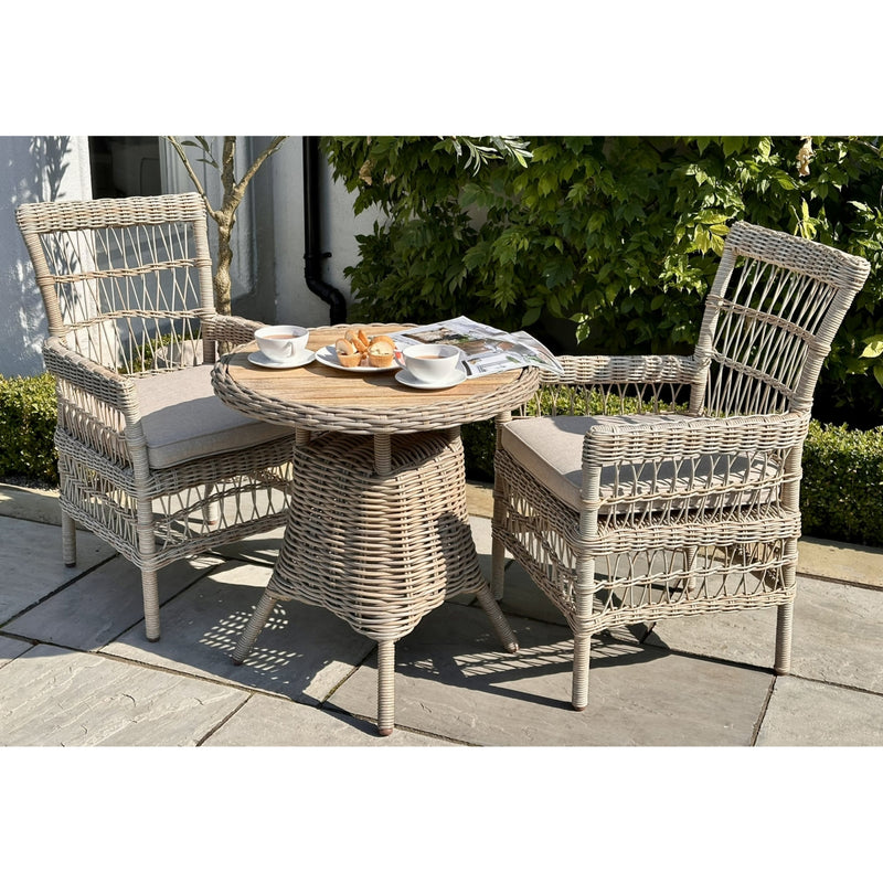 Provence Collection Outdoor Dining Chair – Beige – image 4