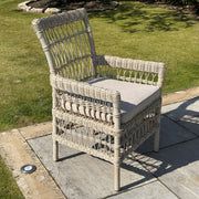 Provence Collection Outdoor Dining Chair – Beige – image 1