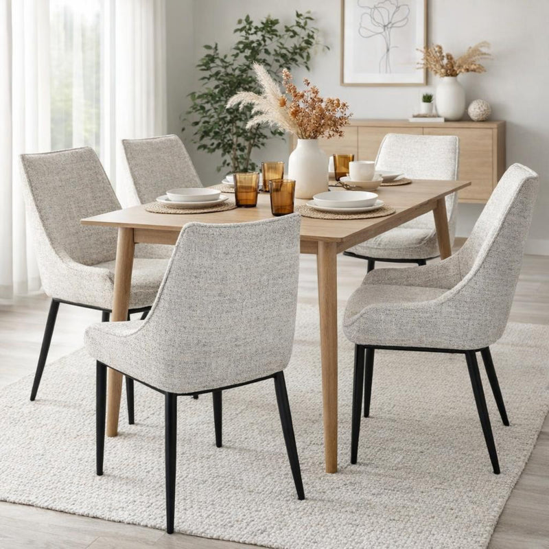Zephra Dining Chair – White – image 1