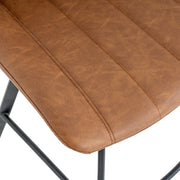 Malmo Tan Swivel Bar Stool – Brown – image 5