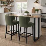 Avia Moss Barstool – Green – image 1