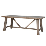 Haldon Collection Large Dining Table – Brown – image 5