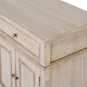 Delphine Collection 4 Door 2 Drawer Sideboard – Brown – image 2