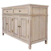 Delphine Collection 4 Door 2 Drawer Sideboard – Brown – image 3