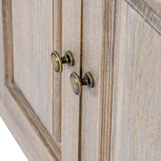 Delphine Collection 4 Door 2 Drawer Sideboard – Brown – image 4
