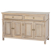 Delphine Collection 4 Door 2 Drawer Sideboard – Brown – image 1