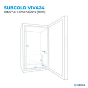Subcold Viva24 24 bottle LED wine cooler, photo 14