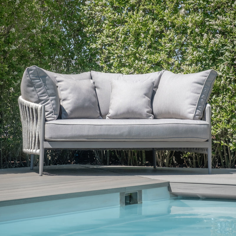Maze - Milan Rope Weave Daybed - Cool Linen