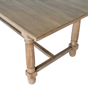 Delphine Collection Dining Table – Brown – image 2
