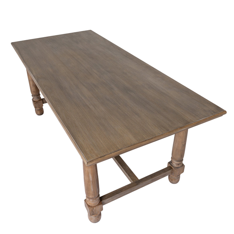Delphine Collection Dining Table – Brown – image 4