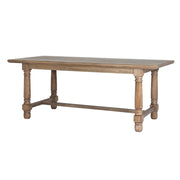 Delphine Collection Dining Table – Brown – image 1