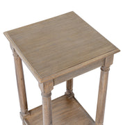 Delphine Collection Small Side Table – Brown – image 2
