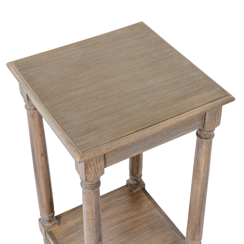 Delphine Collection Small Side Table – Brown – image 2