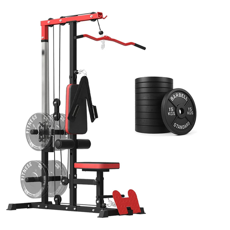 Cable machine power cage for home gym strength training - view 25
