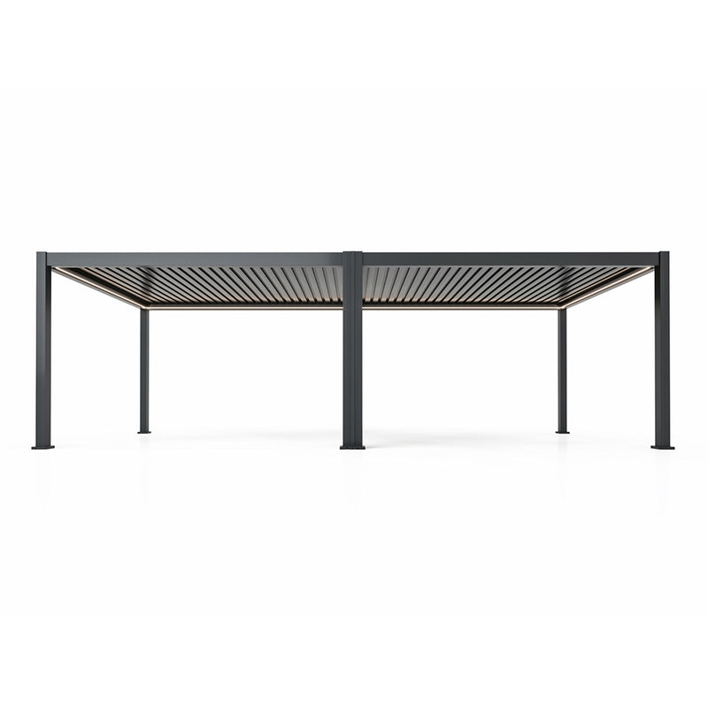 Eden Pergola Jointing Kit 3m Side - Grey, component detail