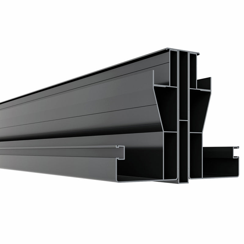 Eden Pergola Jointing Kit 3m Side - Grey, full kit contents
