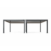 Maze Eden Aluminium Pergola Jointing Kit 4m Side - Grey