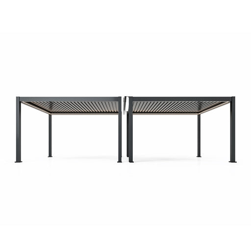 Maze Eden Aluminium Pergola Jointing Kit 4m Side - Grey