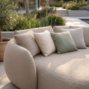 Maze Monte Carlo Daybed Greige Boucle - angle view 2