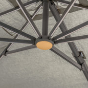 Maze Aramis Solar LED 3m x 4m Rectangular Cantilever Parasol - LED detail