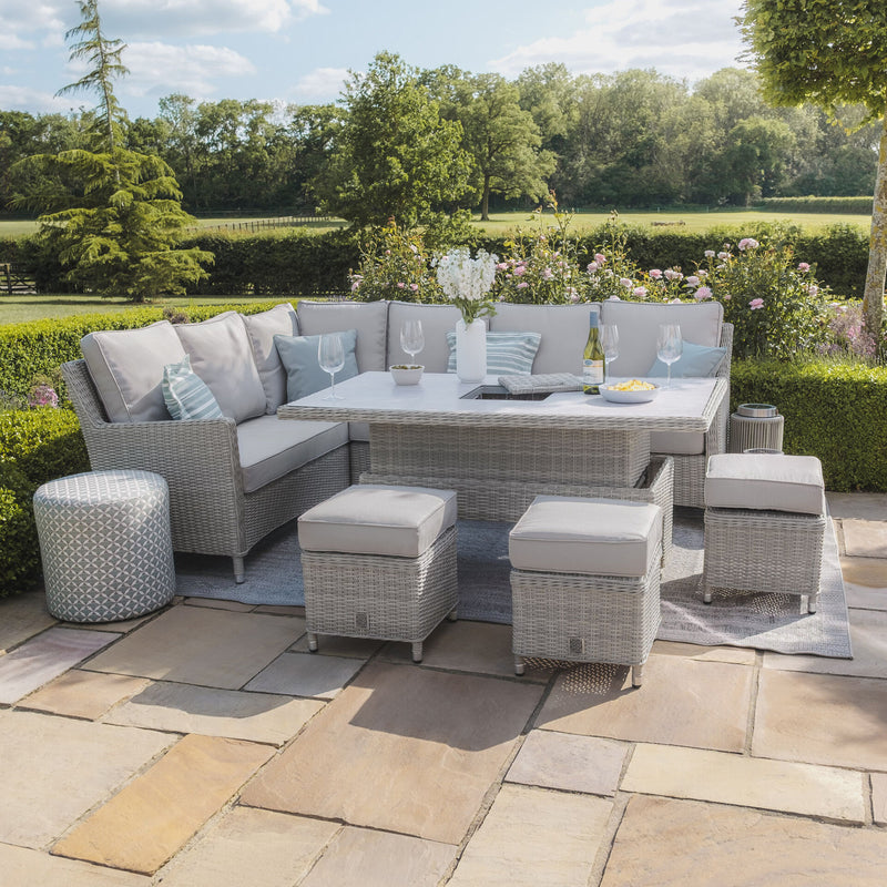 Maze Oxford Corner Dining Set side view