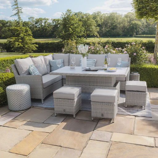 Maze Oxford Corner Dining Set side view