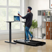 2.25HP Foldable Walking Pad Treadmill with Remote Black - view 2