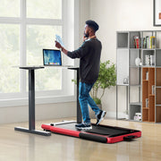 2.25HP Foldable Walking Pad Treadmill with Remote Black - view 10