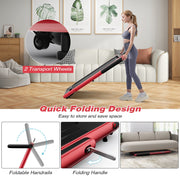2.25HP Foldable Walking Pad Treadmill with Remote Black - view 12