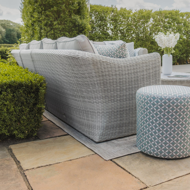 Maze Oxford Deluxe Corner Dining Set armchair detail