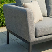 Maze Pulse Deluxe Square Corner Dining Set - Zinc Grey - image 5