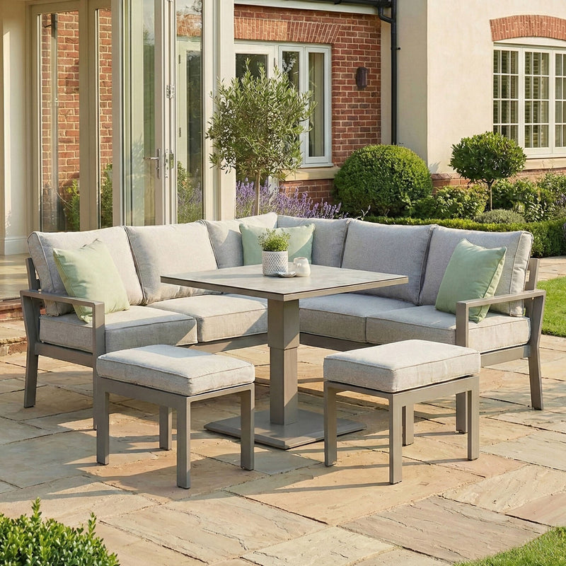Maze Montreal Sofa Dining Set - front view