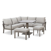 Maze Montreal Sofa Dining Set - patio lifestyle