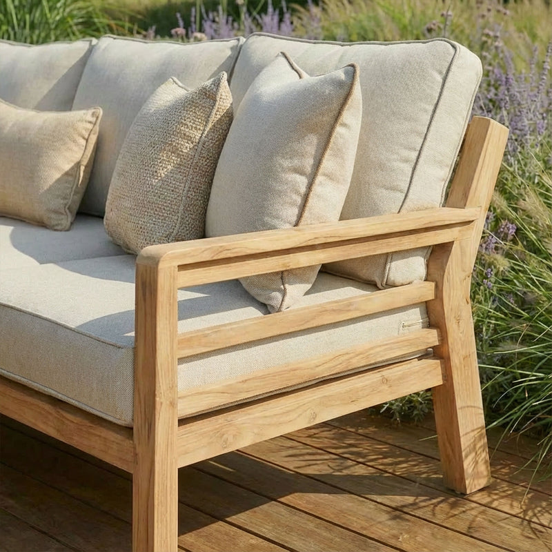 Maze New York Corner Dining Set cushion detail