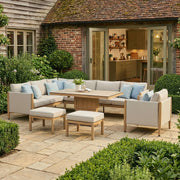 Maze Burford Large Corner Set side view